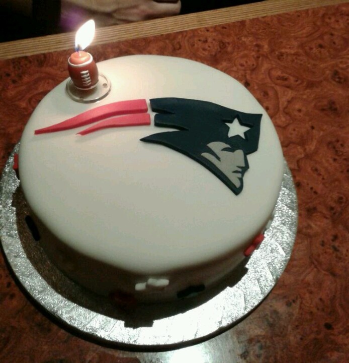 New England Patriots Cake