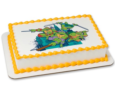 Ninja Turtle Birthday Cake