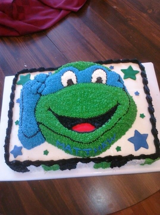 Ninja Turtle Cake