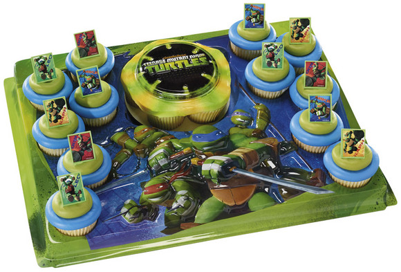 Ninja Turtle Cupcake Cake Walmart