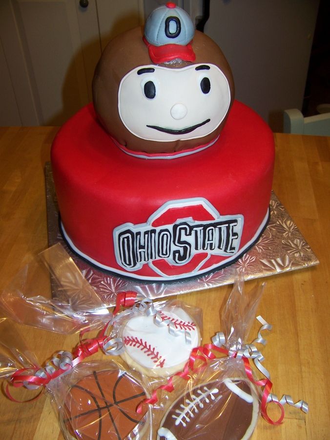 Ohio State University Cake