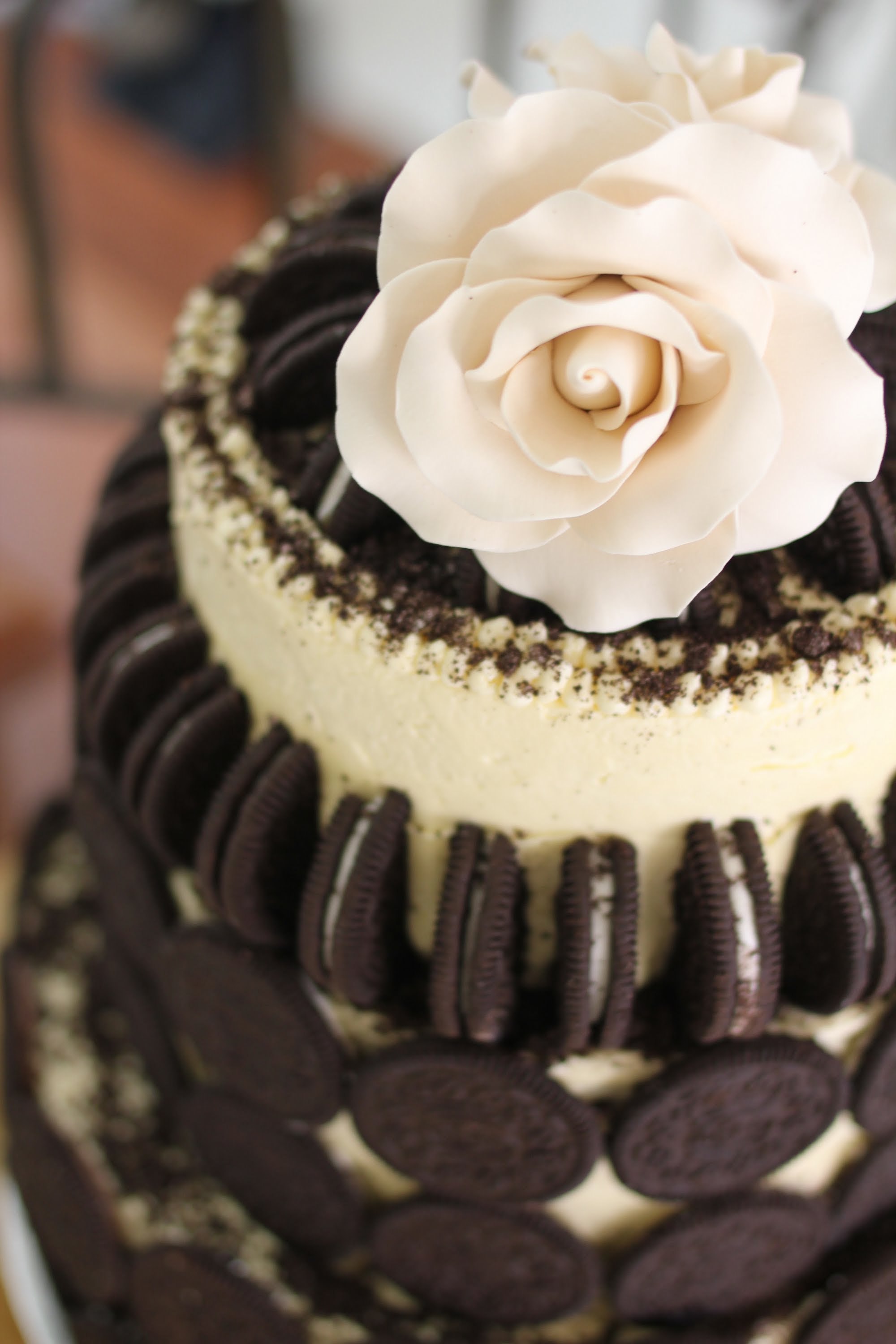 Oreo Cookie Wedding Cake