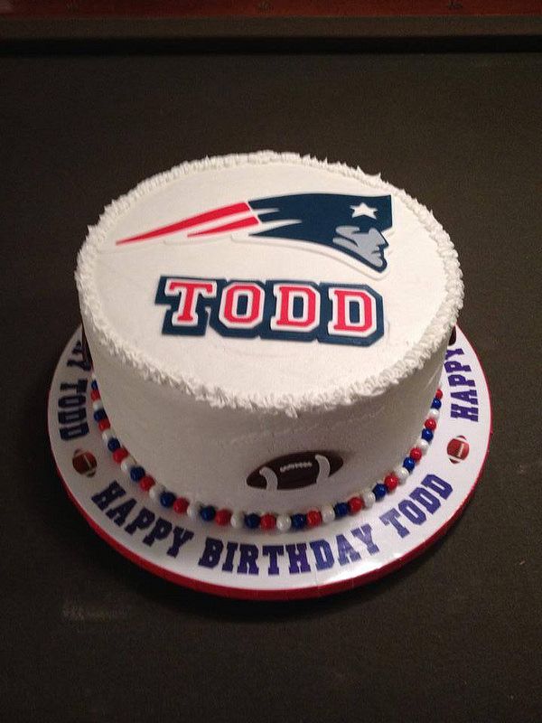 Patriots Birthday Cake