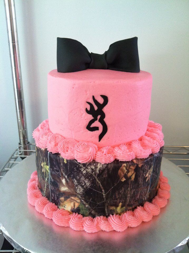 Pink Camo Birthday Cake Ideas