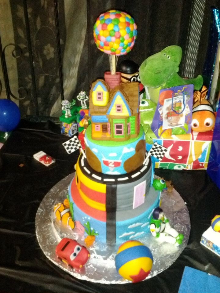 Pixar Movie Up Cake