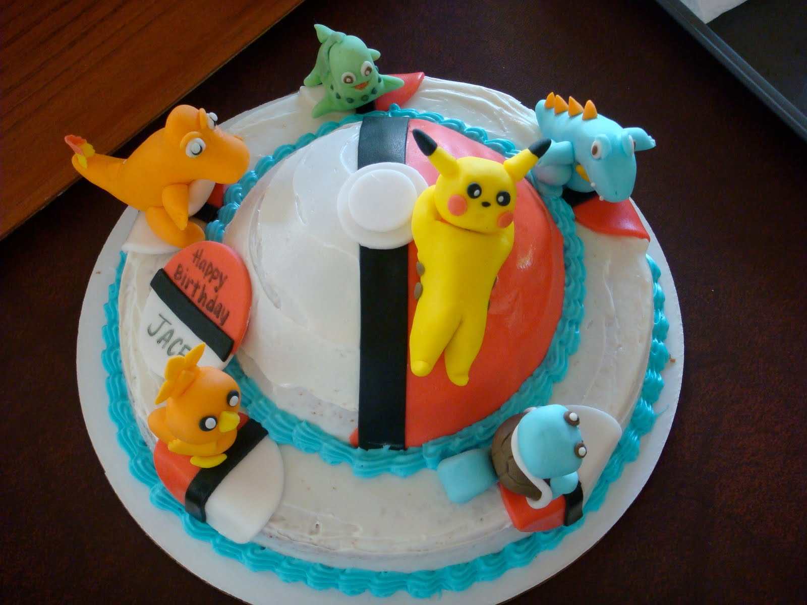 Pokemon Birthday Cake