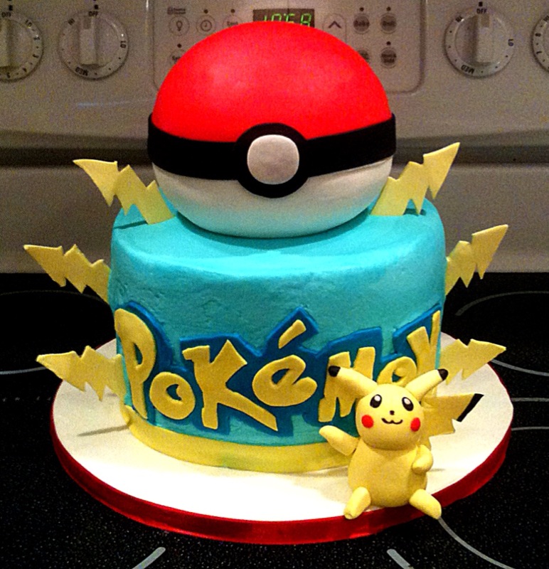 Pokemon Birthday Cake