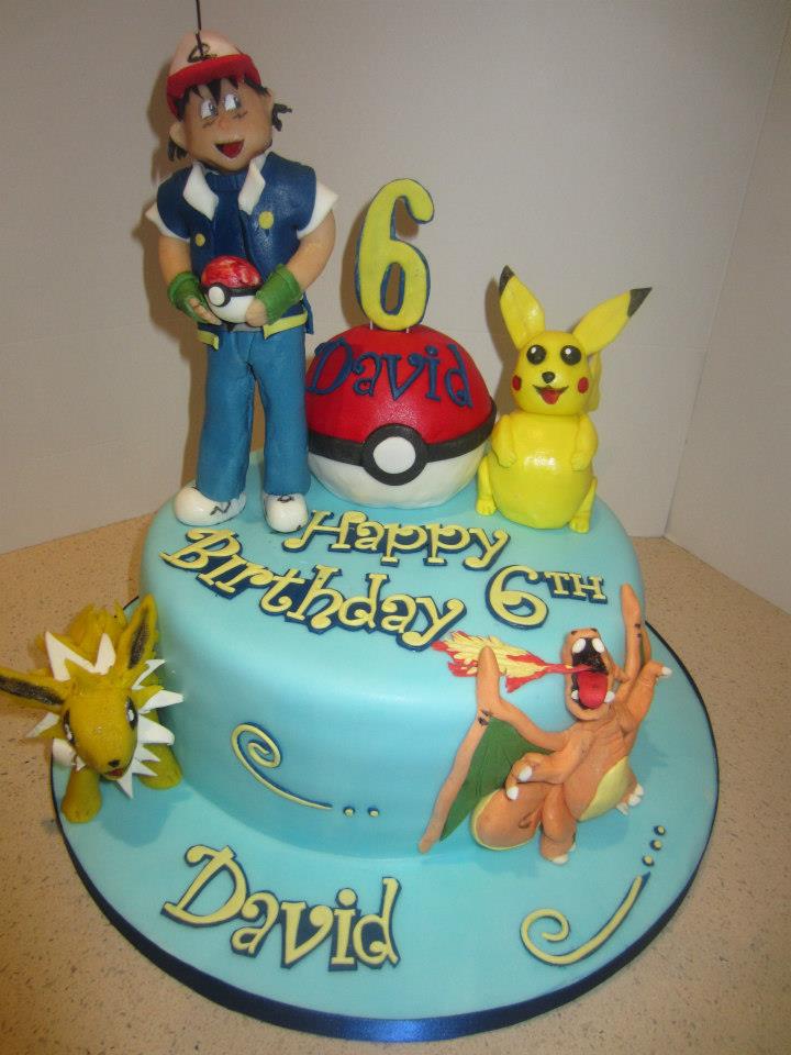 Pokemon Birthday Cake