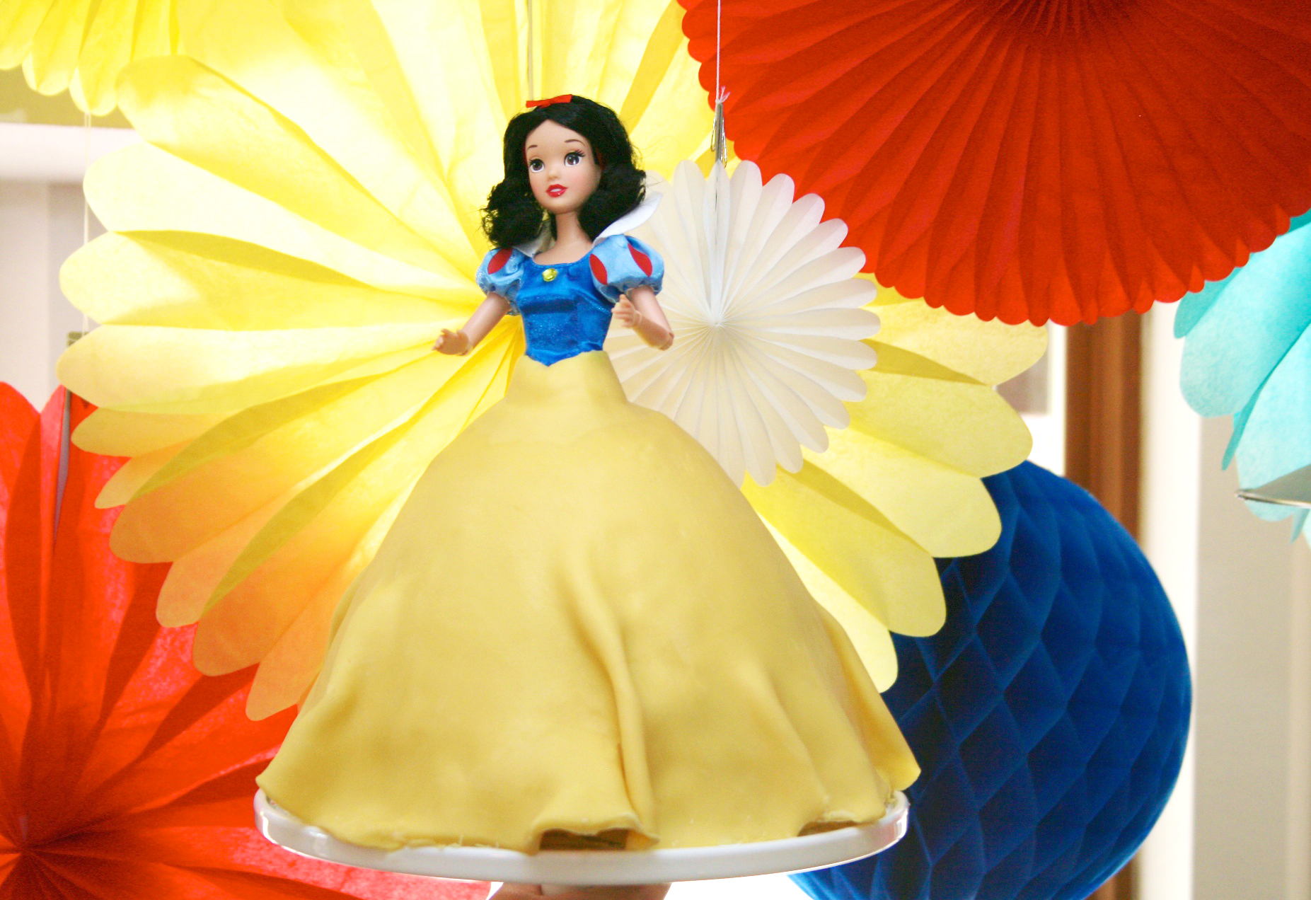 Princess Snow White Birthday Cake