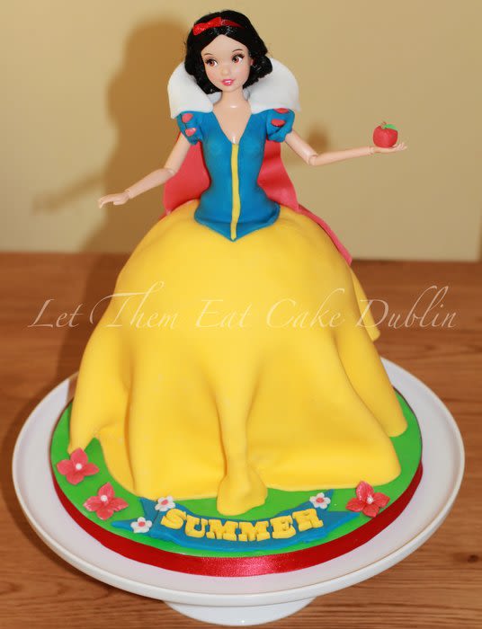 Princess Snow White Doll Cake