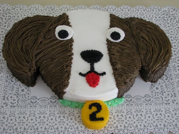 Puppy Dog Birthday Cake for Kids