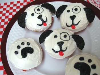 Puppy Dog Cupcake Cake