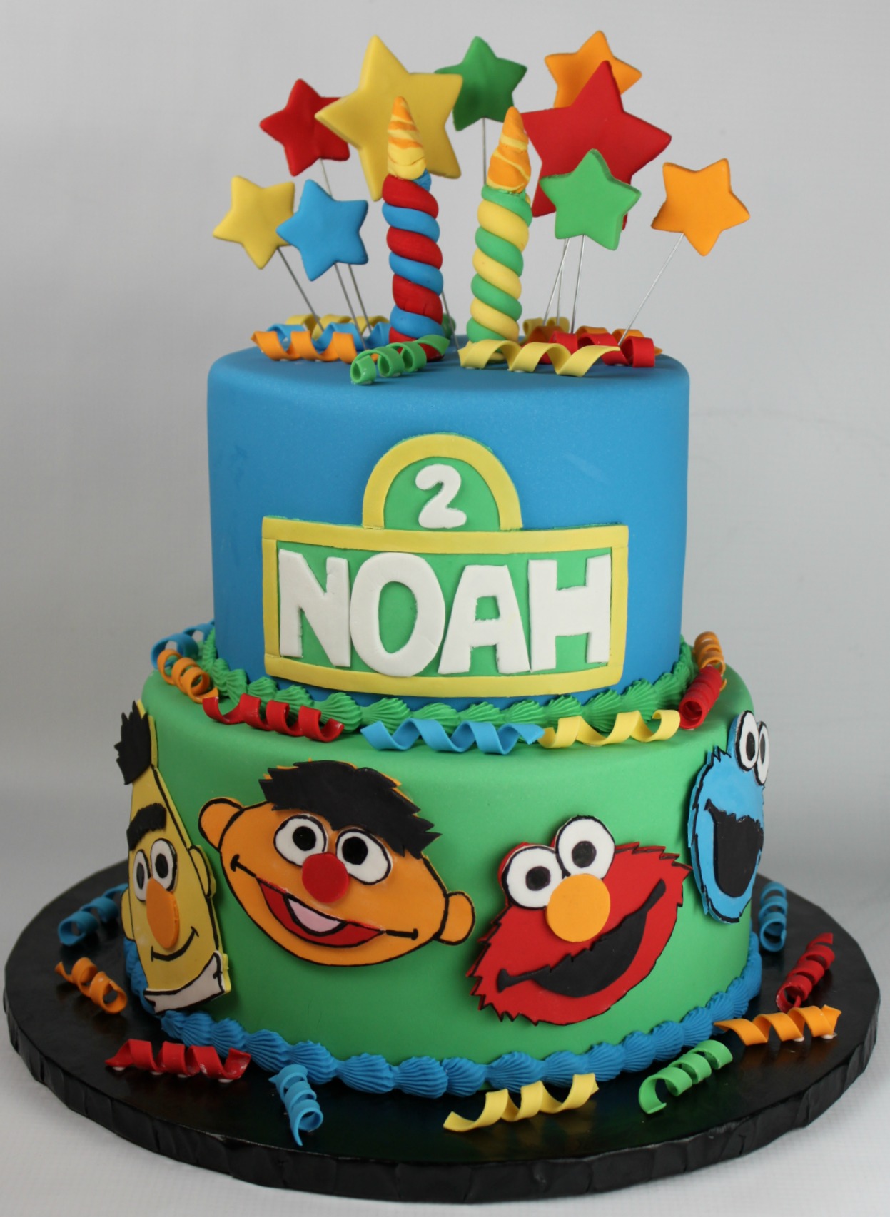 Sesame Street Birthday Cake