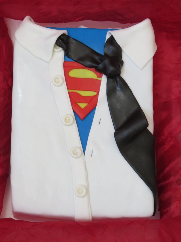 Shirt and Tie Birthday Cake