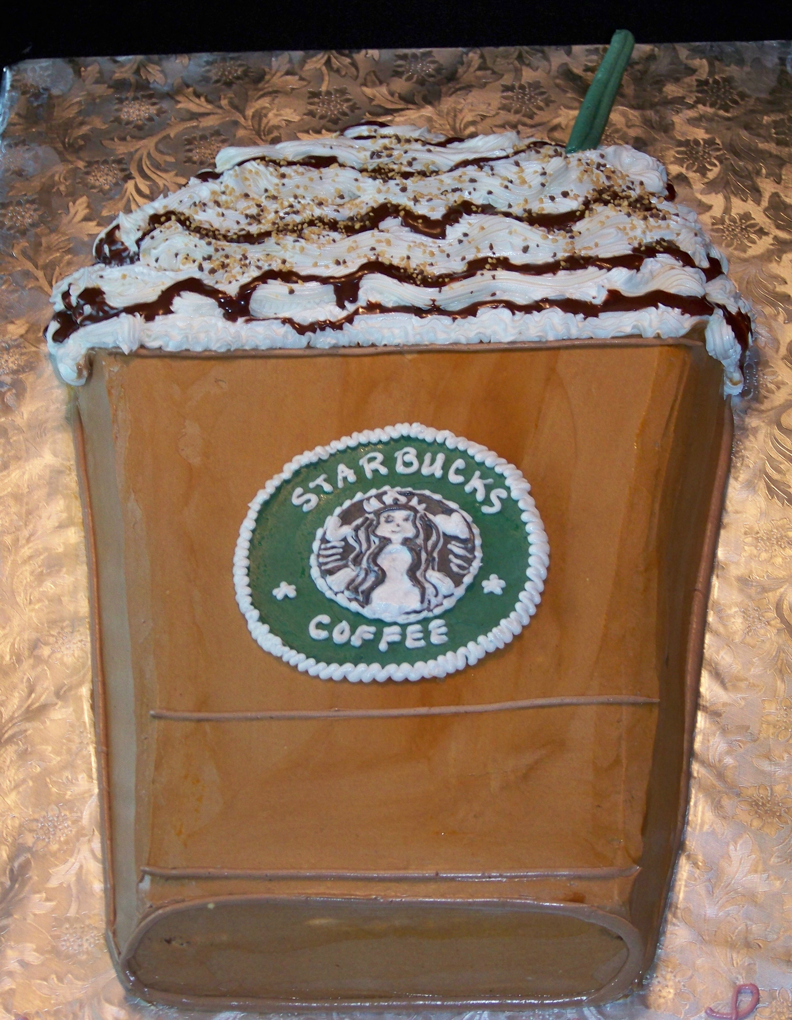 Starbucks Birthday Cake