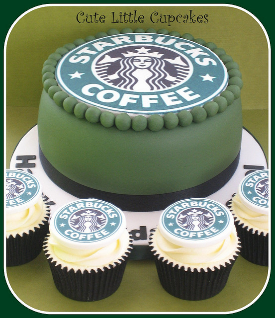 Starbucks Birthday Cake