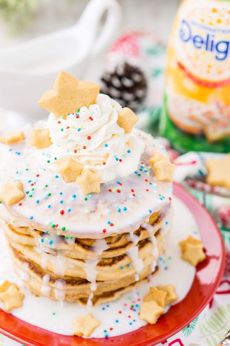 Sugar Cookie Pancakes