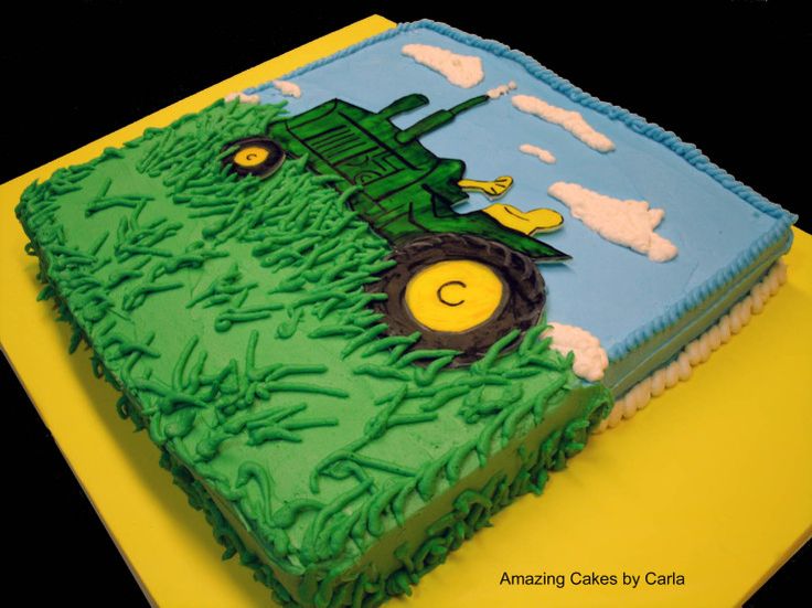 Tractor Birthday Cake Ideas