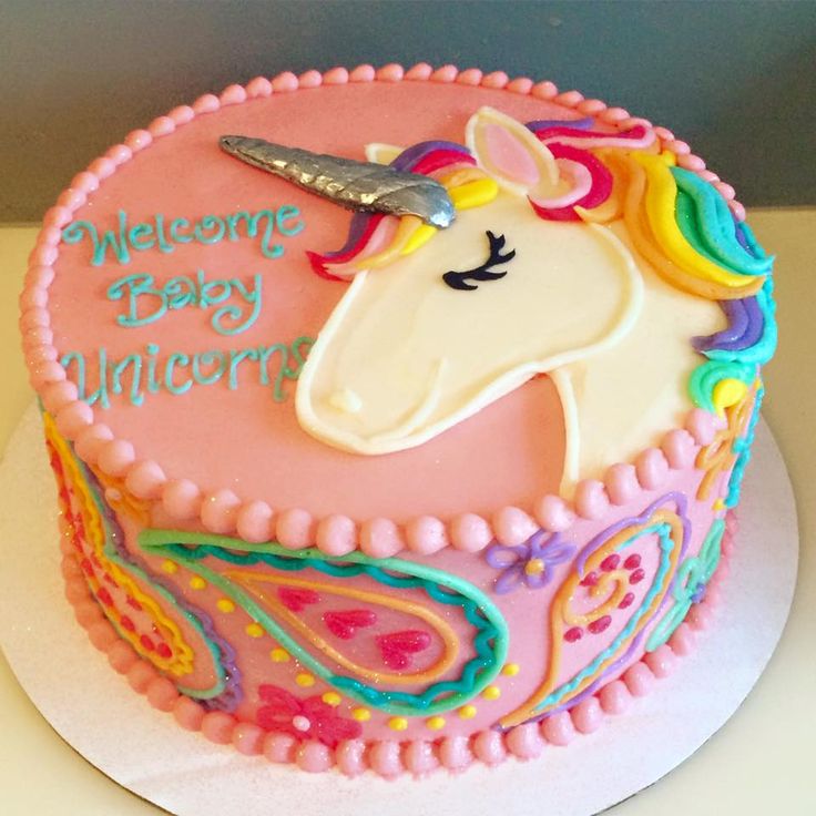 Unicorn Birthday Cake