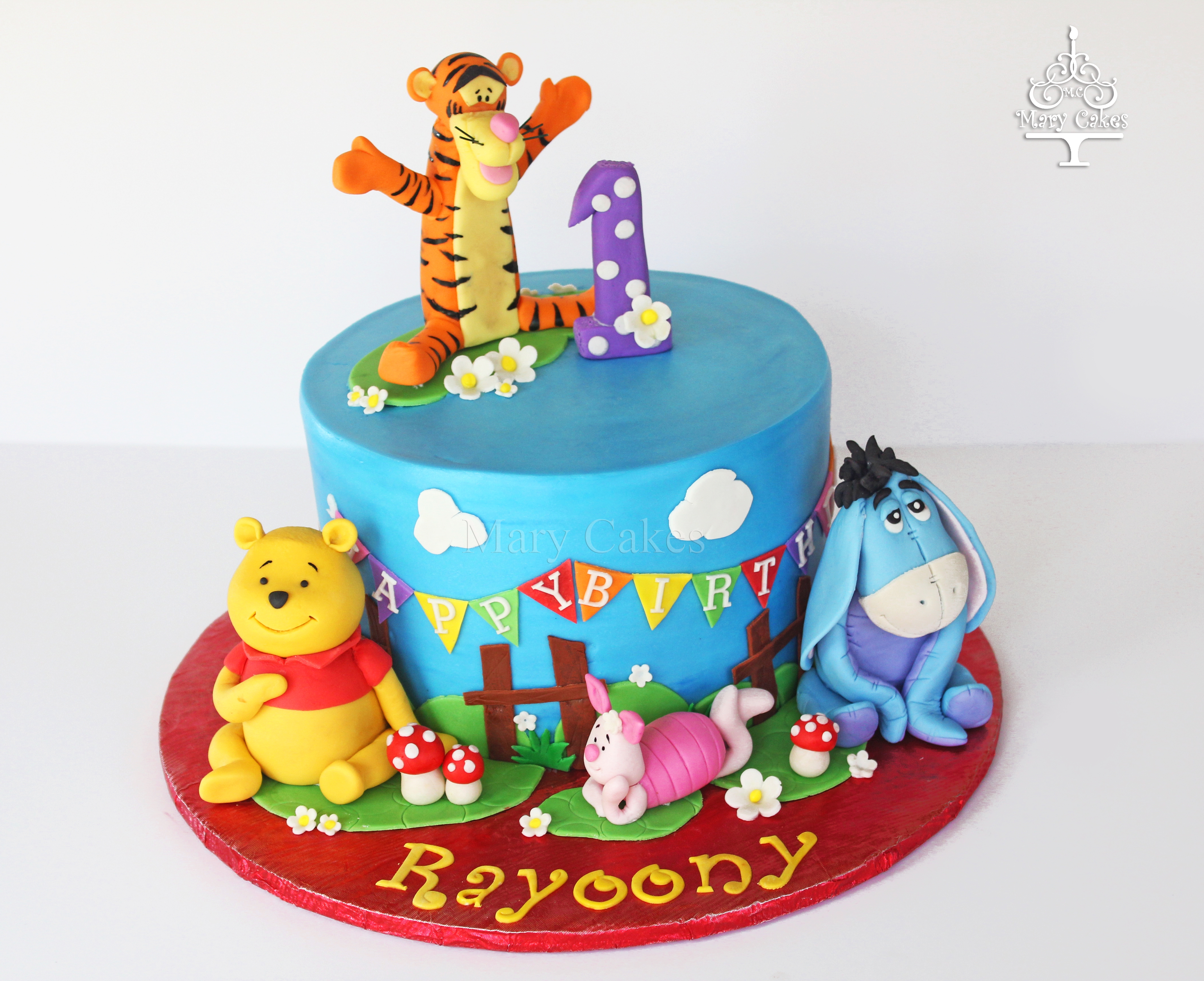 Winnie Pooh Birthday Cake