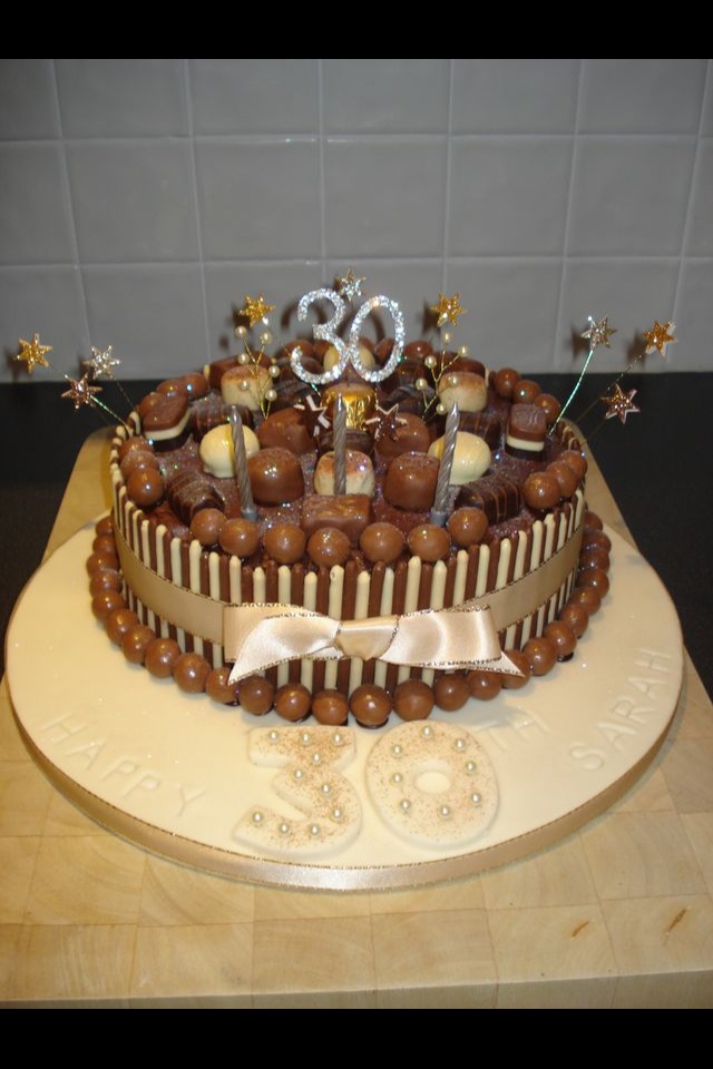 30th Chocolate Cake