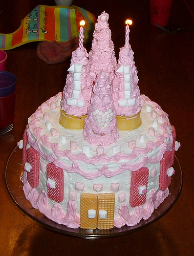 5 Year Old Girl Birthday Cake