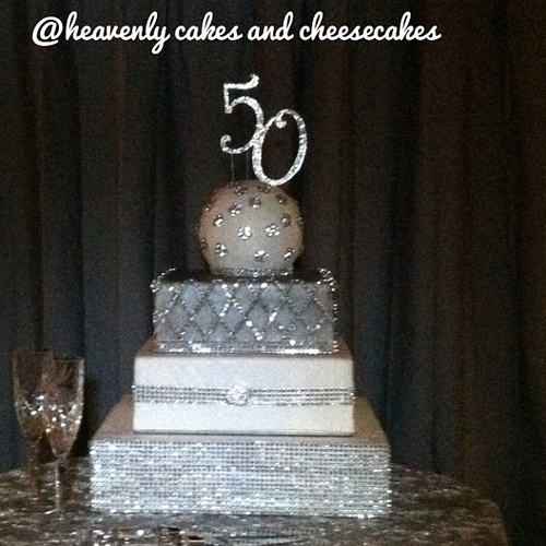 50th Wedding Anniversary Cake