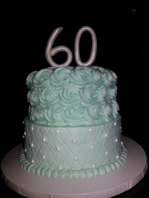 60th Birthday Cake