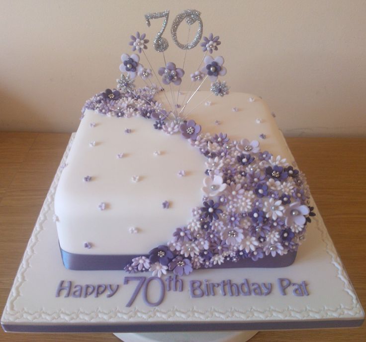 70th Birthday Cake