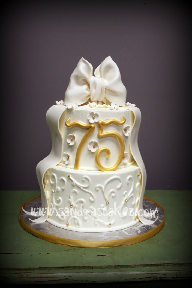 75th Birthday Cake Ideas for Women