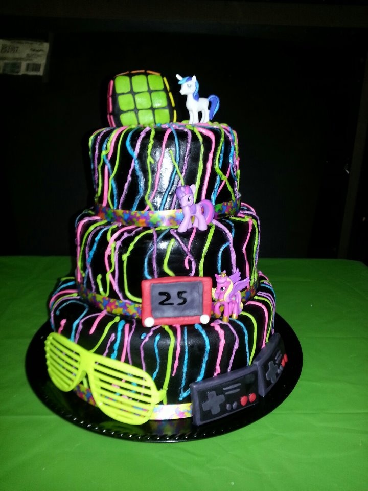 80s Birthday Cake Ideas