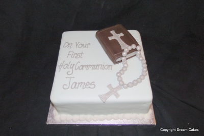 Adult Baptism Cake