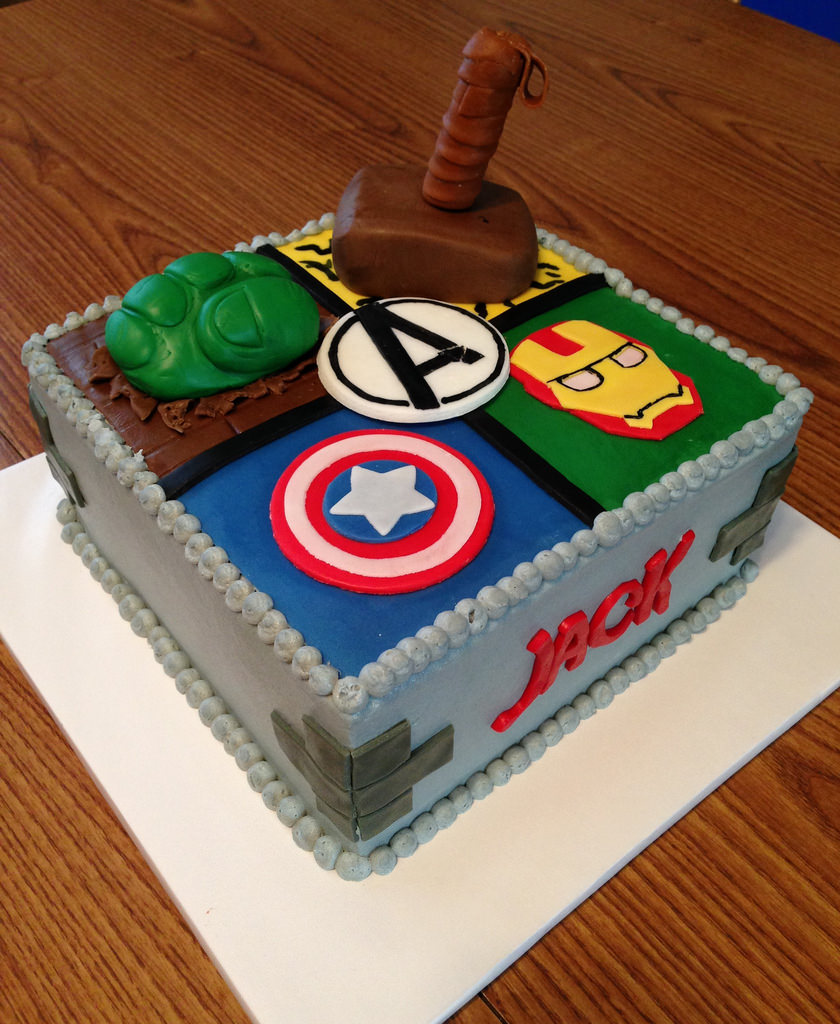 Avengers Birthday Cake Ideas