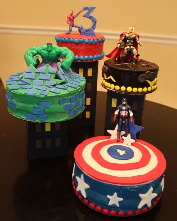 Avengers Cake