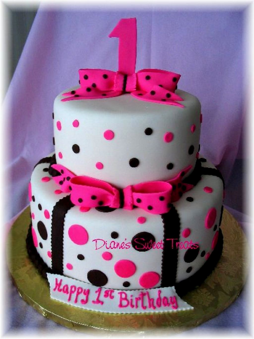 Baby Girl First Birthday Cake Ideas