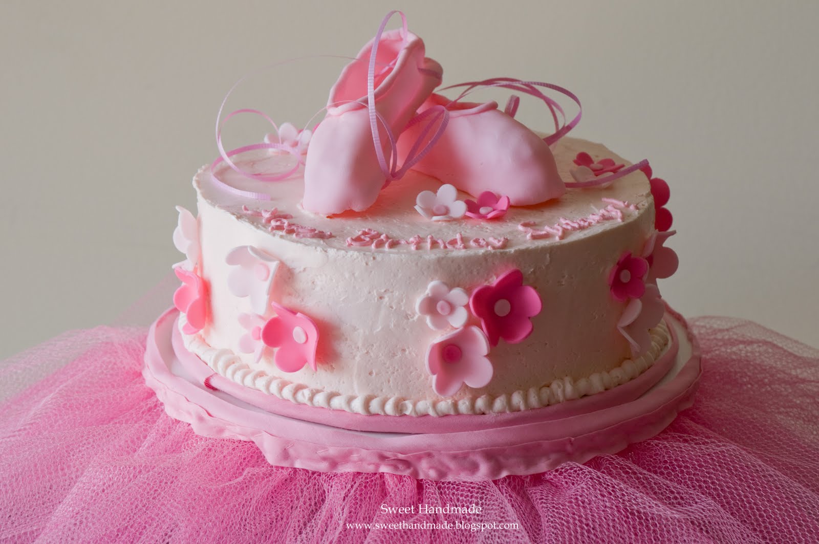 Ballerina Birthday Cake