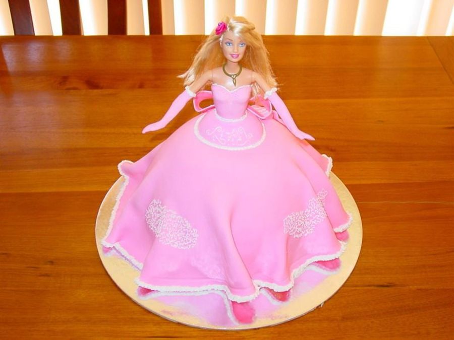 Barbie Birthday Cake