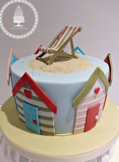 Beach Themed Party Cake