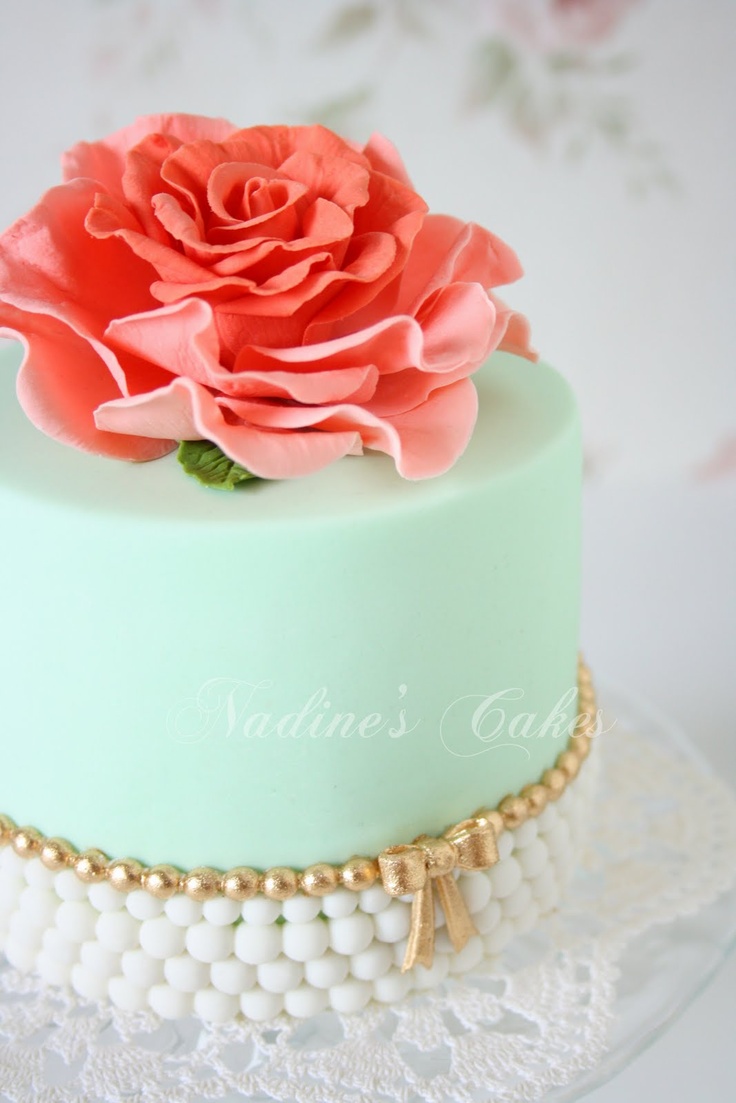 Beautiful Birthday Cake Vintage