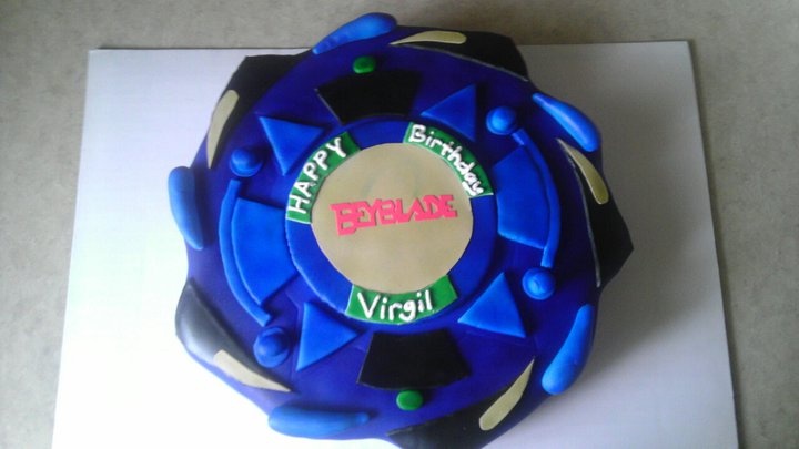 Beyblade Cake