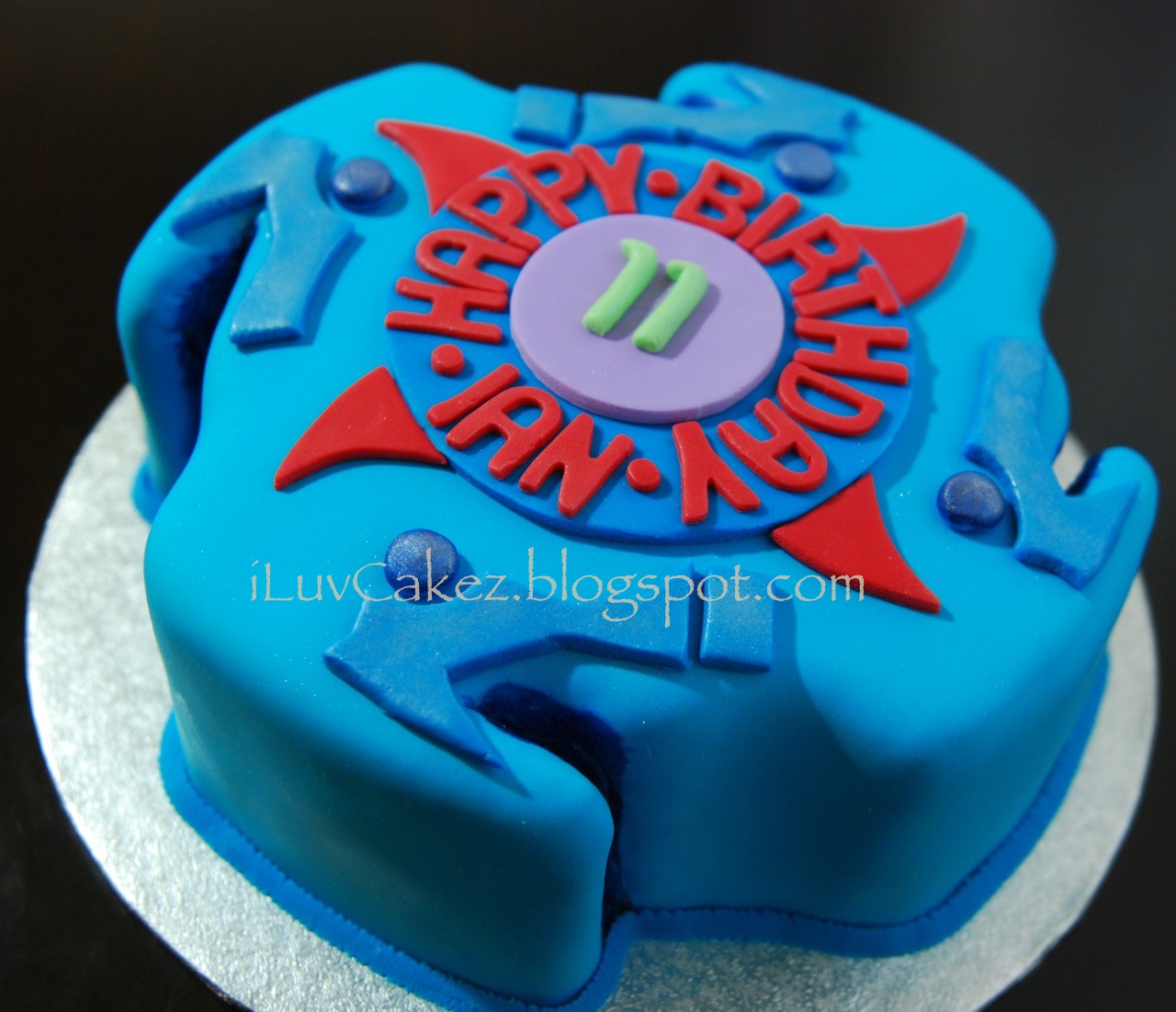 Beyblade Cake