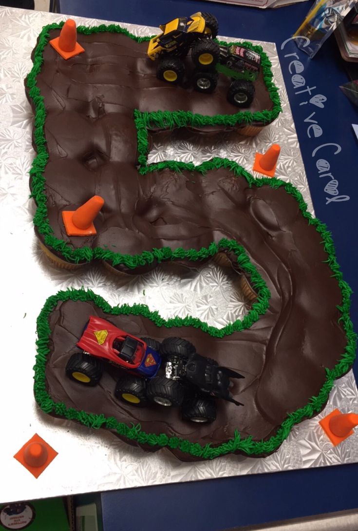 Blaze Monster Truck Birthday Cake