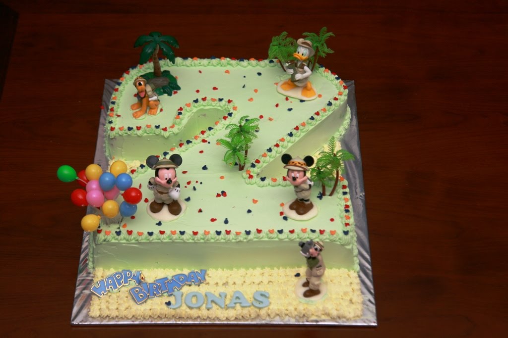 Boy 2nd Birthday Cake