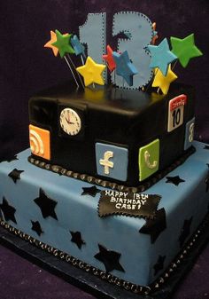 Boys 13th Birthday Cake Ideas