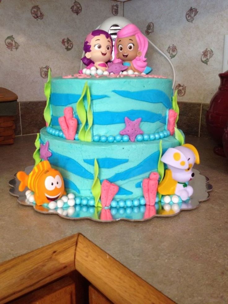 Bubble Guppies Birthday Cake Ideas