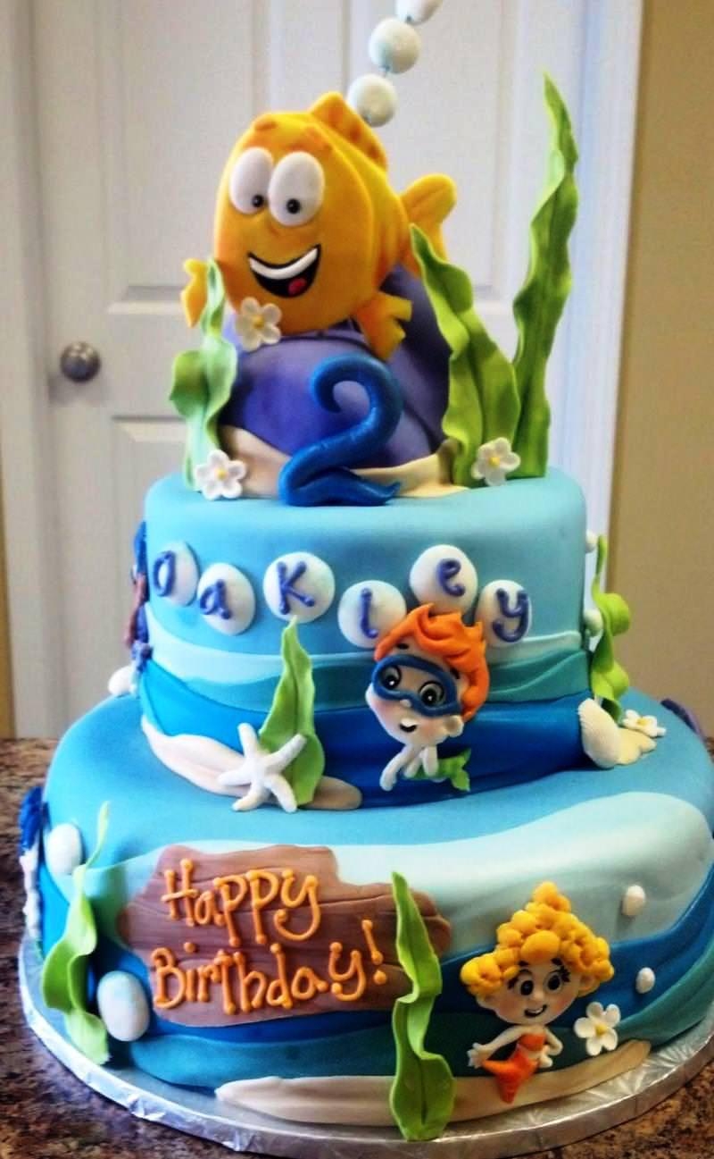 Bubble Guppies Birthday Cake