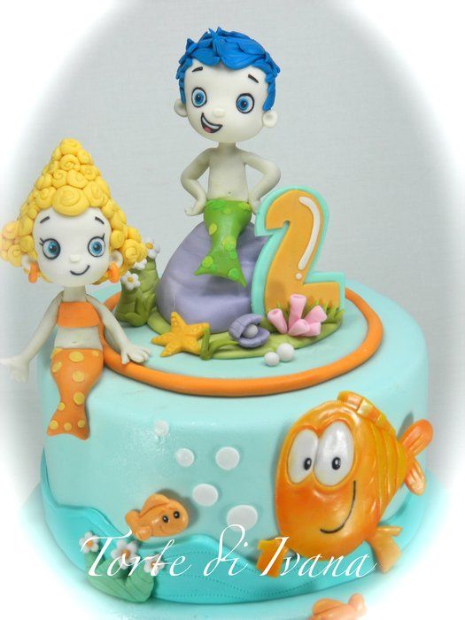 Bubble Guppies Cake