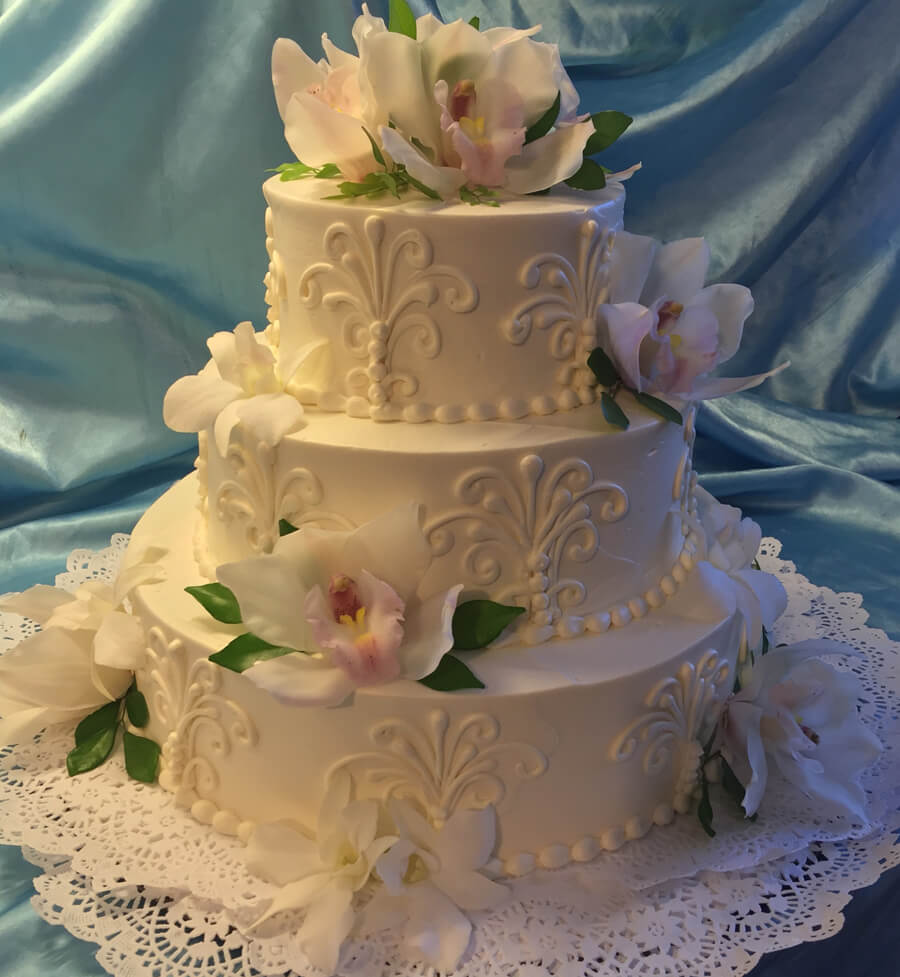 Buttercream Wedding Cake