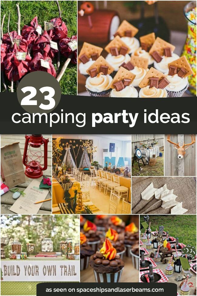 Camping Themed Birthday Party Ideas