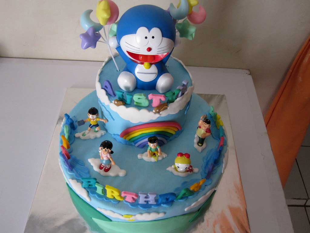 Cartoon Birthday Cake